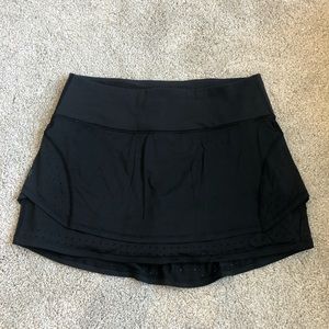 Athleta black skort